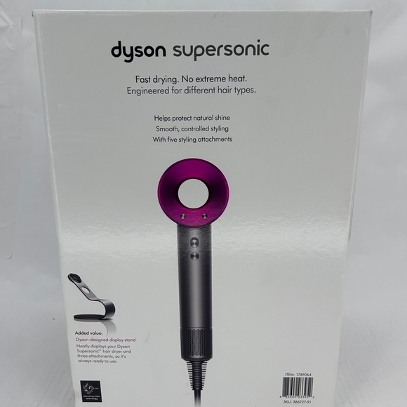Dyson Supersonic Hair Dryer, Stand & Attachments SEALED - Picture 5 of 8